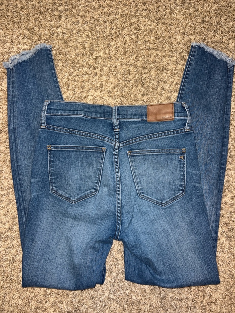 Madewell The Perfect Vintage Crop Jeans in Medium Blue Wash Sz 27 Tall - Picture 9 of 10